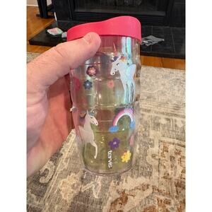 Tervis Unicorn Kids Tumbler With Lid Believe In Your Dreams 10oz Plastic Cup